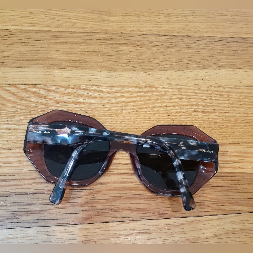 Polar Super Polarized Unisex Sunglasses OS Brown Multi Color Polar - Picture 2 of 5